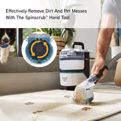 Vax 1-1-142784 SpotWash Max Pet-Design Spot Cleaner, Stain, Car, Upholstery, Sofa and Carpet Cleaning Machine XL Tanks, Motorised Tool and Antibacteri