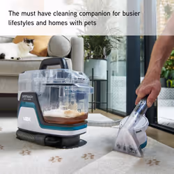 Vax SpotWash Home Pet-Design Spot Cleaner, Stain, Car, Upholstery, Sofa and Carpet Cleaning Machine, Included Pet, Motorised Tool & Antibacterial Solu