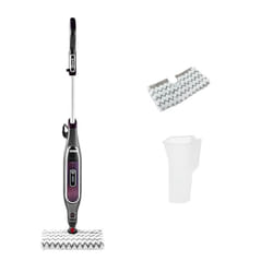 Shark Automatic Klik n' Flip Steam Mop for Hard Floors with Intelligent Steam Control, Steam Blaster, 2 Machine Washable Cleaning Pads & Fill Flask, 3