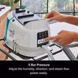 Morphy Richards Power Steam Elite Steam Generator Iron, Ceramic Non-stick Soleplate, Auto Clean, 170g Steam Output, 4.5 Bar, Detachable 1.35L Water Ta