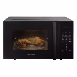 Hisense H23MOBS5HUK Freestanding 23 Litre Digital Microwave, 6 Auto Programmes, Auto Defrost - Black, 16 x 19 x 12 inches (L  ...