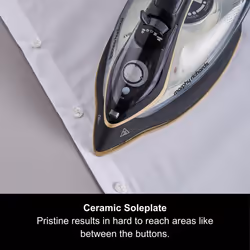 Morphy Richards Gold Crystal Clear Steam Iron - 35g Steam Output - 120g Steam Boost - 300302