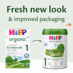 HiPP Organic 1 First Infant Baby Milk Powder Formula, from Birth, 800g (Pack of 6)