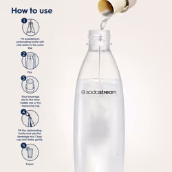 SodaStream Flavours Classic Diet Tonic Mix, Fizzy Drink Maker Concentrate, Aspartame Free SodaStream Syrup, Sparkling Water Flavouring, Slimline Water