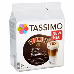Tassimo Baileys Latte Macchiato Coffee Pods x8 (Pack of 5, Total 40 Drinks) & L'OR Espresso Decaffeinato Coffee Pods x16 (Pack of 5, Total 80 Drinks)