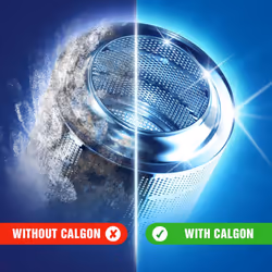 Calgon Gel 3-in-1 Refills, Washing Machine Cleaner, Removes Odours, Limescale & Residue, Deep Clean, 1.2 L Refills, Pack of 3