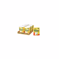 Nido Instant Full Cream Milk Powder, Substitute for Fresh Milk, for Tea & Coffee 400 g Tin (Pack of 6)