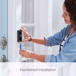 Ring Video Doorbell Wired | Doorbell Security Camera with 1080p HD Video, Advanced Motion Detection, hardwired (existing doorbell wiring required) | 3