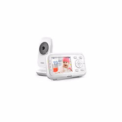 VTech VM3250 Video Baby Monitor with Camera,300m Long Range, Baby Monitor with 2.8" LCD Screen,Up to 19-hr Video Streaming,Night Vision,Secured Transm