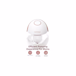 Momcozy Breast Pump Hands Free Mobile Style | M6, Wearable Breastfeeding Pump Ideal Rhythm for More Milk, DoubleFit Flange More Fit & Discreet with 3