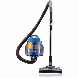 Amazon Basics Powerful Cylinder Bagless Vacuum Cleaner For Hardfloor & Carpet, HEPA Filter, Compact and Lightweight Vacuum, 7 ...