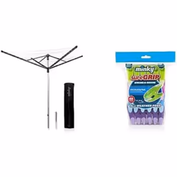 Minky 60m Premium RoTaLift with Cover and Spike + 48 SureGrip Pegs