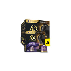 L?OR BARISTA Double Lungo Profondo XXL Aluminium Coffee Capsules (5 X 10 Pods) Intensity 8