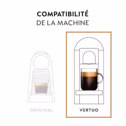 Nespresso Vertuo - 50 Arondio Capsules - Intensity 6 - For Gran Lungo 150ml - (5 cases of 10)