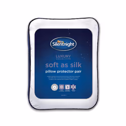Silentnight Soft as Silk Pillow Protector - Pack of 2