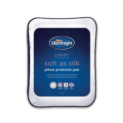Silentnight Soft as Silk Pillow Protector - Pack of 2