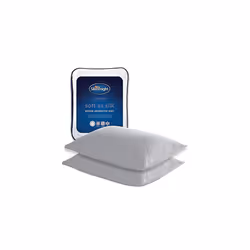 Silentnight Soft as Silk Pillow Protector - Pack of 2