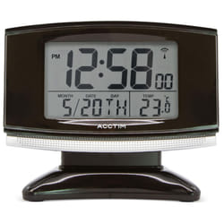 Acctim 71207 Acura Smartlite? Radio Controlled Alarm Clock, Black