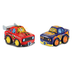 VTech Toot-Toot Drivers 2 Car Racer Pack Stock Car and Race Car| Interactive Toddlers Toy for Pretend Play, Lights & Sounds | For Boys & Girls 12