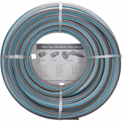 Gardena Classic Hose 13 mm (1/2 inch), 18 m: Universal Garden Hose Made of Sturdy Cross Fabric, 22 bar Bursting Pressure, UV and Frost-Resistant,