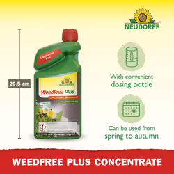 Neudorff 613818 WeedFree Plus Concentrated Weedkiller 1020ML