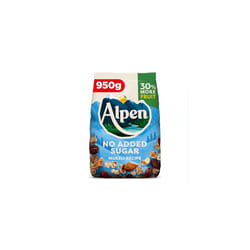 Alpen Museli No Added Sugar 950g (Pack of 6)