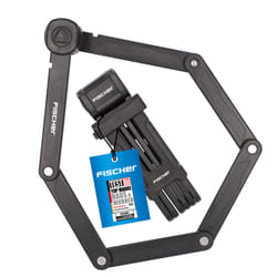 Fischer Folding Lock with Holder, One size, 85852