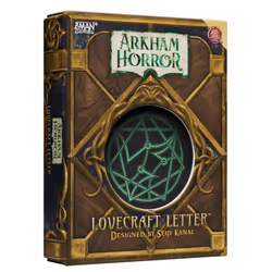 Z-Man Games | Arkham Horror: Lovecraft Letter | Card Game | Ages 14+ | 2-6 Players | 20+ Minutes Playing Time