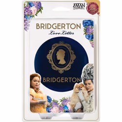 Z Man Games | Love Letter - Bridgerton | Family Card Game | Ages 10+ | 2-6 Players | 20+ Minutes Playing Time