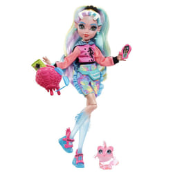 Monster High Doll, Lagoona Blue with Accessories and Pet Piranha, Posable Fashion Doll with Colorful Streaked Hair, HHK55
