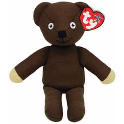 TY Mr. Bean Teddy Bear Medium ? Iconic Soft Plush Toy from the Classic TV Show ? Collectible Stuffed Plushie for Kids & Fans ? Cuddly Soft Toy Gift
