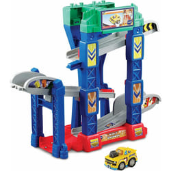 VTech 556503 Toot Drivers 4-in-1 Raceway, Toy Car racing Track for Boys and Girls, Car Tracks for Kids with Lights and Sounds, Musical Toy Race Track