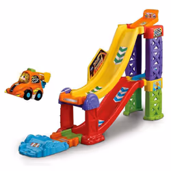VTech Toot-Toot Drivers 3-in-1 Raceway, Toy Car racing Track for Boys and Girls, Car Tracks for Kids with Lights and Sounds,  ...
