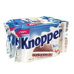 Knoppers Chocolate Hazelnut Wafers Triple Pack, 25 g Packs, Box of 24 (Pack of 3)