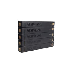 Nespresso Ristretto Coffee 50 Capsules Pods 5 Sleeves Long Expiry