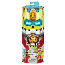 TREASURE X Robots Gold - 6 Robots to discover. Remove the rust, Build your Bot. 15 Levels of Adventure. Will you find Real Gold Dipped Treasure?