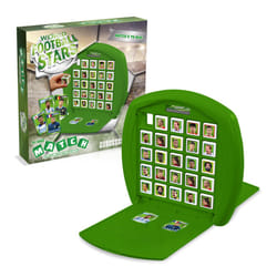Top Trumps World Football Stars Match The Crazy Cube Game Green, play with Messi, Ronaldo, Harry Kane, travel board game, gift and toy for Boys and
