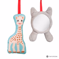 Sophie la Girafe Spiral Pushchair Toy Multi-Coloured 6 Pieces