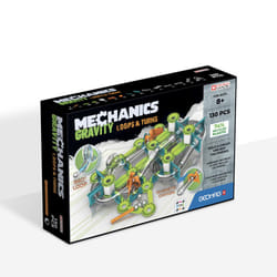 Geomag - Mechanics Gravity Loops & Turns - Educational and Creative Game for Children - Magnetic Building Blocks, Circuit with Magnetic Blocks,