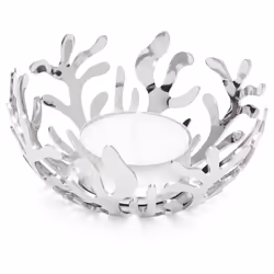 Alessi Mediterraneo Tealight Holder in 18/10 Stainless Steel Mirror Polished