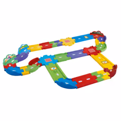 VTech 148103 Toot-Toot Drivers Deluxe Car Track Set Baby Toy, with 30 Track Pieces, Suitable for 1, 2, 3+ Year Olds, English  ...