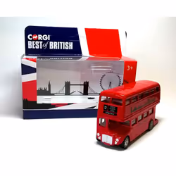Corgi GS82328 Transport Trading Ltd (TFL) Best of British Classic Routemaster ,Black,123mm