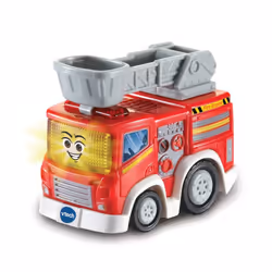 VTech 420663 Toot Drivers 2 Car Rescue Pack with Fire Engine and Police Car, Interactive Toddlers Toy for Pretend Play, Lights and Sounds, Boys and