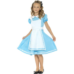 Smiffys Wonderland Princess Costume Blue Teen Girl - Age 12 years +