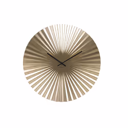 Karlsson, wall clock, Steel, Gold, One Size