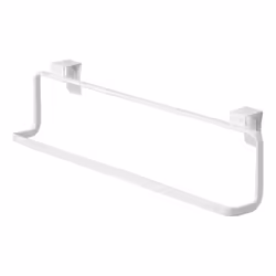 Yamazaki Towel Hanger, Alloy Steel, White, L