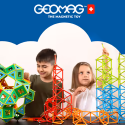 Geomag 040 - pro-L Pocket Set, Magnetic Construction Set, 53 Pieces