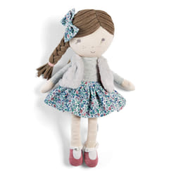 Mamas & Papas Super Soft & Cuddly Bella Rag Doll, Suitable From Birth, Machine Washable, Bella Rag Doll
