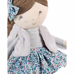 Mamas & Papas Super Soft & Cuddly Bella Rag Doll, Suitable From Birth, Machine Washable, Bella Rag Doll