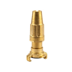 Gardena Brass Quick Release Syringe 25 mm (1 Inch) - Tubing: Rapid Coupling Connection with Adjustable and Lockable Water Jet (7132-20)